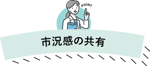 市況感の共有